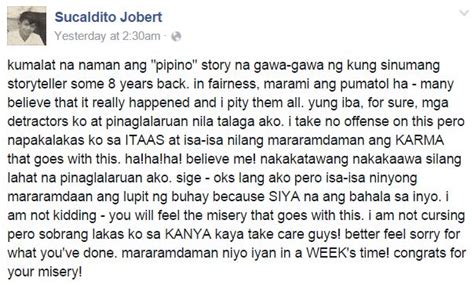Jobert Sucaldito Scandal: 5 inch cucumber in his butt. .